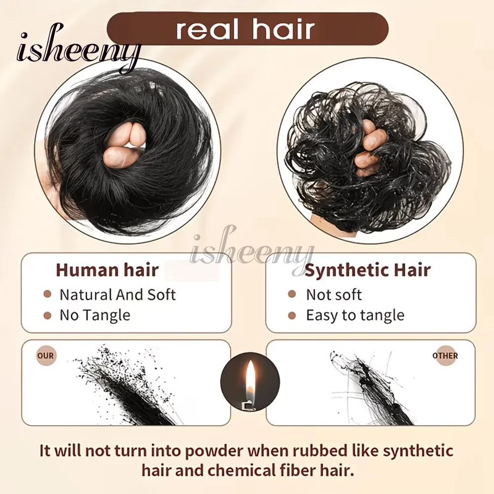 Human Hair Buns Natural Straight Real Human Hair Chignon Bun Black Brown Blonde Highlight Pure Color Hair Bun For Women Daily Wear
Human Hair Buns Natural Straight Real Human Hair Chignon Bun Black Brown Blonde Highlight Pure Color Hair Bun For Women Daily Wear
