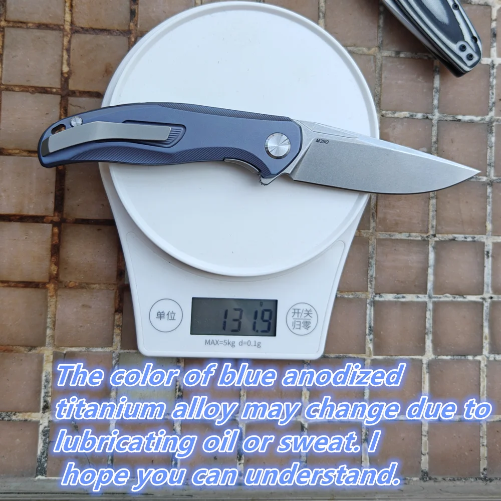 JUFULE Stellar Mark M390 Bear Logo Ceramic Bearing Titanium Handle Folding Blade Kitchen Outdoor Camping Hunting EDC Tool Knife
JUFULE Stellar Mark M390 Bear Logo Ceramic Bearing Titanium Handle Folding Blade Kitchen Outdoor Camping Hunting EDC Tool Knife