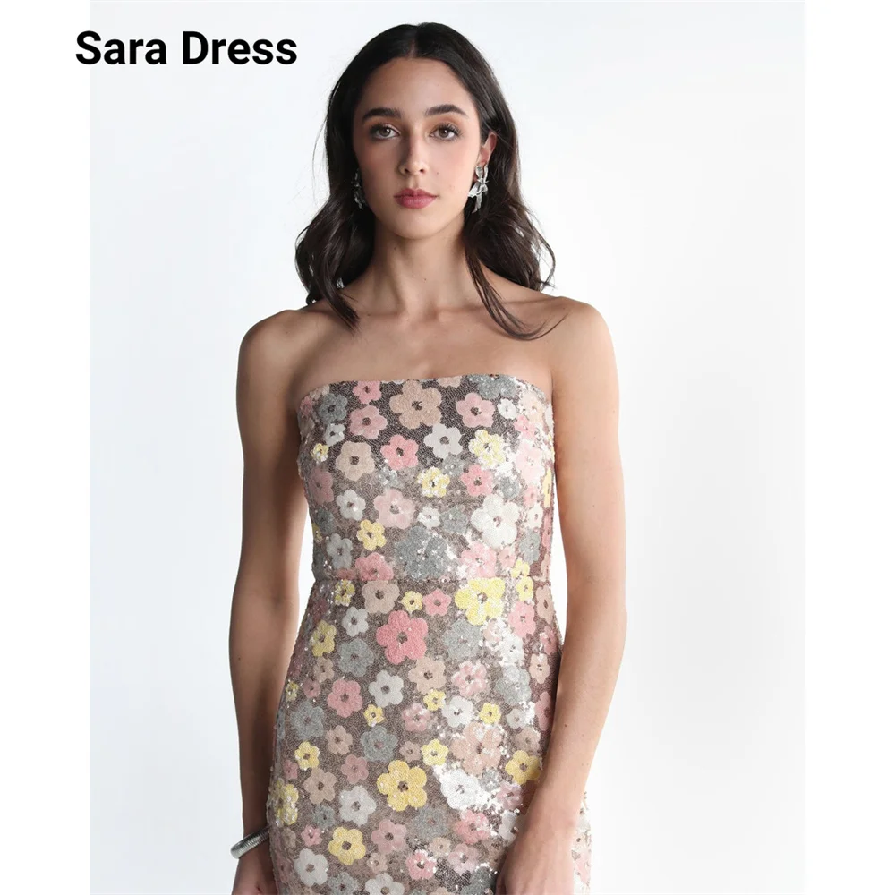 Sara Custom Fishtail Sequined Tube Top Backless Curved Elegant Party Dresses 2026 Elegant Chic Woman Evening Dress for Event
Sara Custom Fishtail Sequined Tube Top Backless Curved Elegant Party Dresses 2026 Elegant Chic Woman Evening Dress for Event