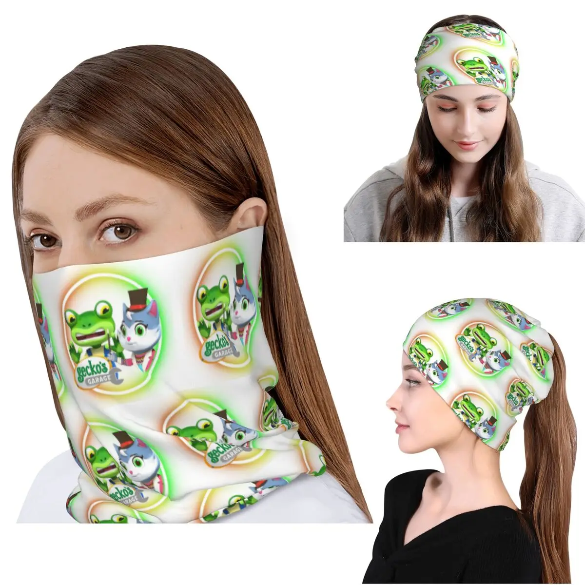 Geckos Garage Cartoon Kids Bandana Neck Gaiter Mask Scarf Multi-use Cycling Scarf Beanies Hat for Men Women Adult Windproof
Geckos Garage Cartoon Kids Bandana Neck Gaiter Mask Scarf Multi-use Cycling Scarf Beanies Hat for Men Women Adult Windproof