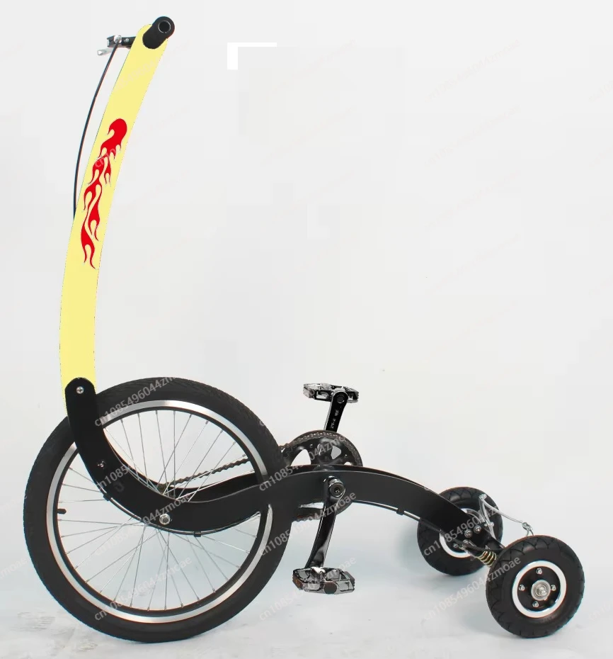 Three-wheeled sports car Seatless standing ultra-light folding half bike Unicycle
Three-wheeled sports car Seatless standing ultra-light folding half bike Unicycle
