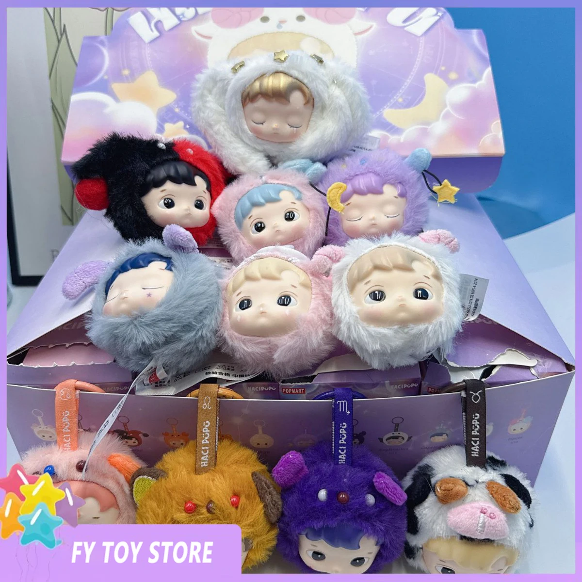 Hot Sale Replica Hacipupu 12 Constellation Week Doll Series Blind Box Cute Vinyl Doll Keychain Bag Decoration Toys Holiday Gifts
Hot Sale Replica Hacipupu 12 Constellation Week Doll Series Blind Box Cute Vinyl Doll Keychain Bag Decoration Toys Holiday Gifts