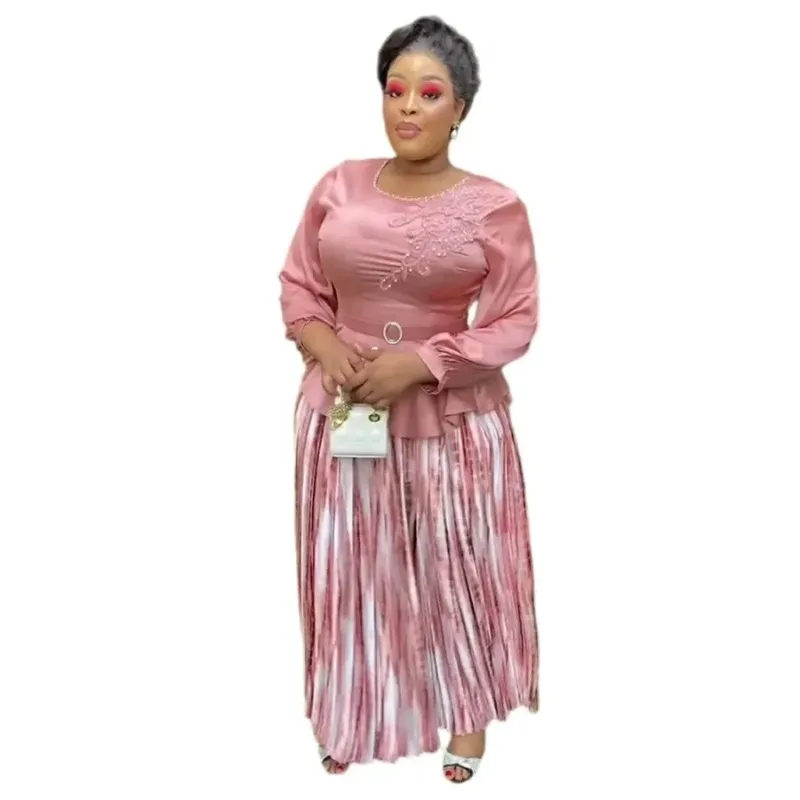 African Clothes for Women 2 PCS Sets Tops And Skirts Suits Dashiki Ankara Turkey Outfit Robe Plus Size Wedding Party Dresses
African Clothes for Women 2 PCS Sets Tops And Skirts Suits Dashiki Ankara Turkey Outfit Robe Plus Size Wedding Party Dresses