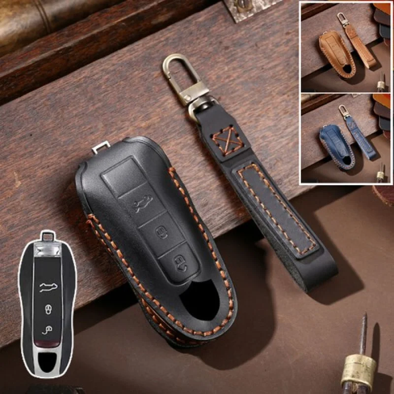 A+ Genuine Leather Car Key Fob Case Cover For Porsche Cayman Macan 918 911 Panamera
A+ Genuine Leather Car Key Fob Case Cover For Porsche Cayman Macan 918 911 Panamera