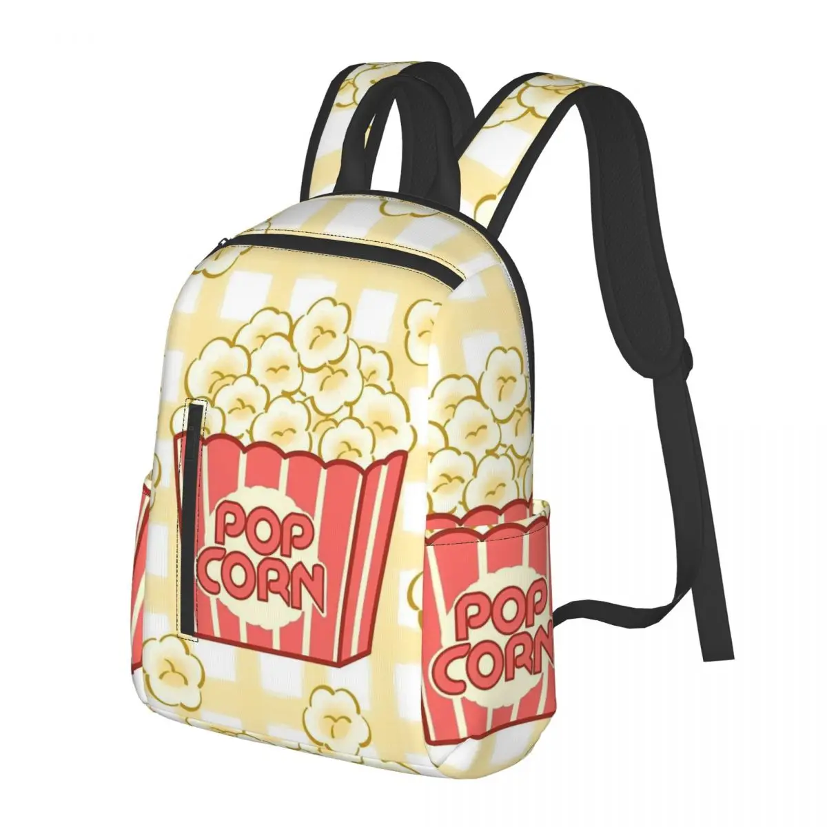 Popcorn Bucket Delight Student Backpack School Bag Hiking Travel Daypack for Boys Girls Bookbag Shoulder Bags
Popcorn Bucket Delight Student Backpack School Bag Hiking Travel Daypack for Boys Girls Bookbag Shoulder Bags
