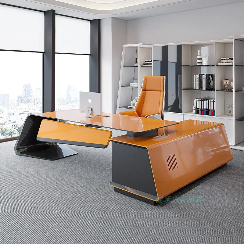 Conference Work Office Desk Filing Cabinets Minimalist Modern Office Desk European Unique Boss Wooden Bureau Home Furniture
Conference Work Office Desk Filing Cabinets Minimalist Modern Office Desk European Unique Boss Wooden Bureau Home Furniture