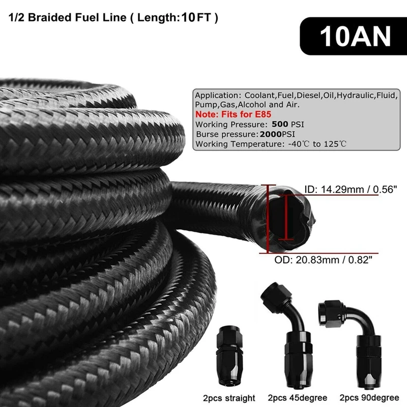 Car Modification Universal Oil Cold Pipe 10AN Oil Catch Can Oil Breather Filter Fuel Hose Kit
Car Modification Universal Oil Cold Pipe 10AN Oil Catch Can Oil Breather Filter Fuel Hose Kit
