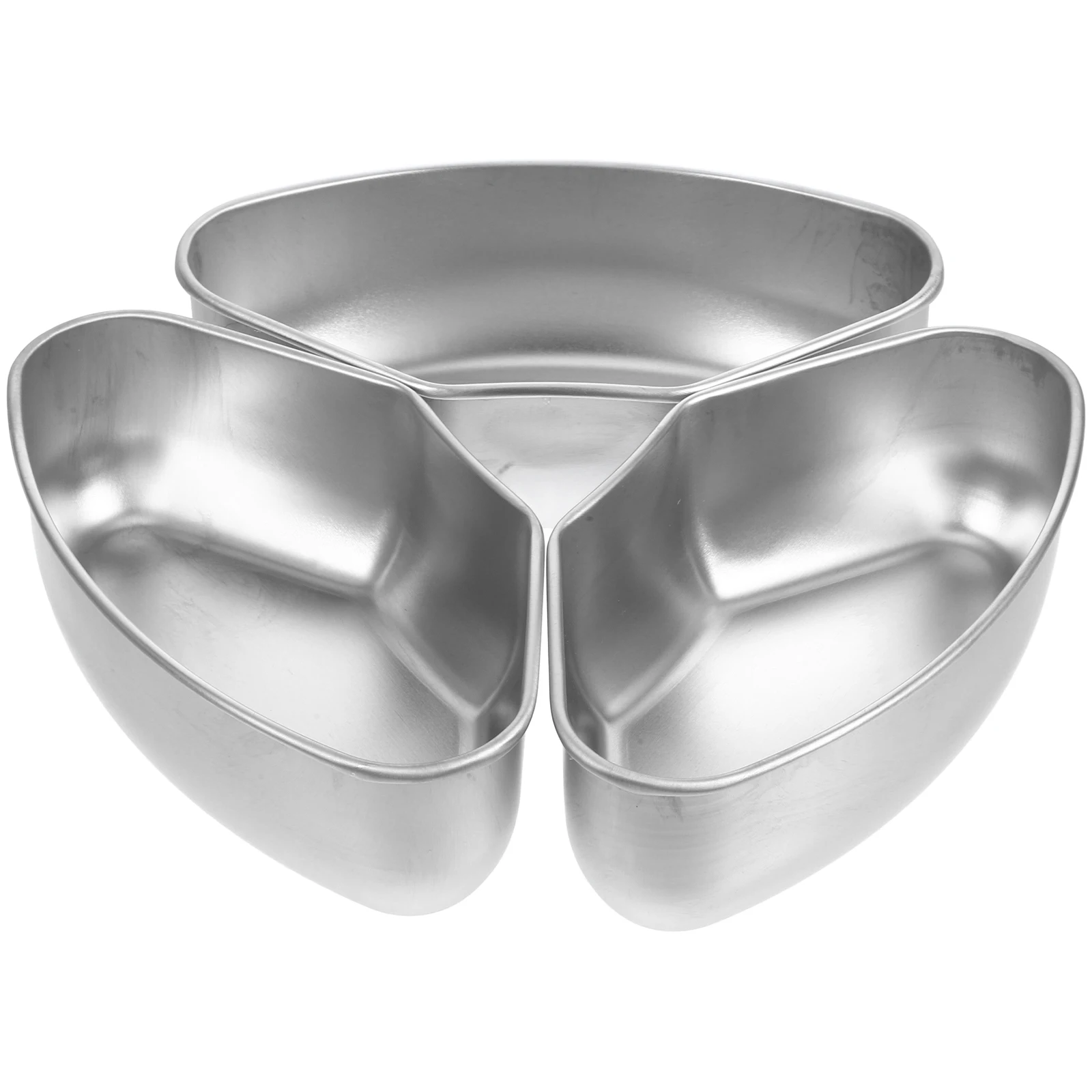 3pcs Steamer Basket Set Fan-Shaped Divided Stainless Steel Tray For Pot Oven Air Fryer Vegetable Rice Egg Meat Seafood Cooking
3pcs Steamer Basket Set Fan-Shaped Divided Stainless Steel Tray For Pot Oven Air Fryer Vegetable Rice Egg Meat Seafood Cooking