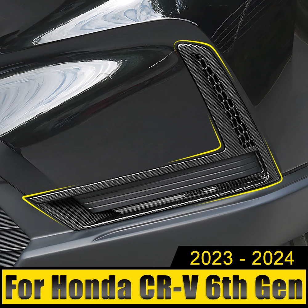 ABS Carbon Fiber Car Front Fog Lamp Frame Cover Case Trim Stickers Accessories For Honda CR-V 2023 2024 2025 CRV 6th Gen Hybrid
ABS Carbon Fiber Car Front Fog Lamp Frame Cover Case Trim Stickers Accessories For Honda CR-V 2023 2024 2025 CRV 6th Gen Hybrid
