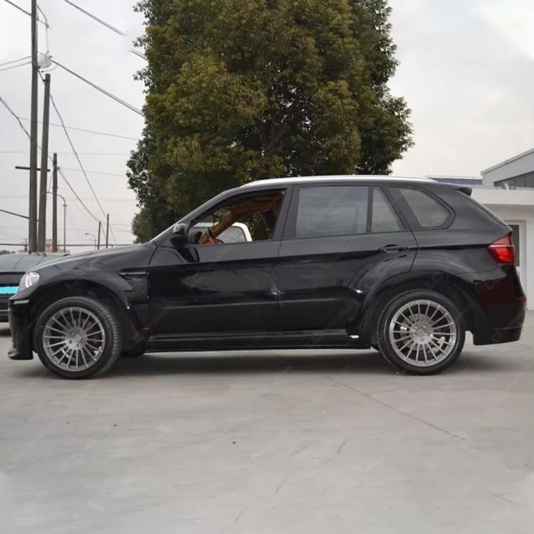Hot Sale Full Set H Style Body Kit for X6 Series E71 Upgrade with Front and Rear Bumper Side Skirts Fender
Hot Sale Full Set H Style Body Kit for X6 Series E71 Upgrade with Front and Rear Bumper Side Skirts Fender