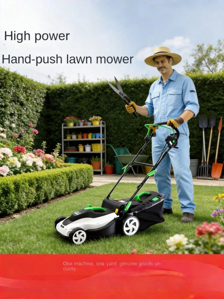 Walk-behind Electric Lawn Mower Household Yard Grass Weeder Portable Garden Trimmer
Walk-behind Electric Lawn Mower Household Yard Grass Weeder Portable Garden Trimmer