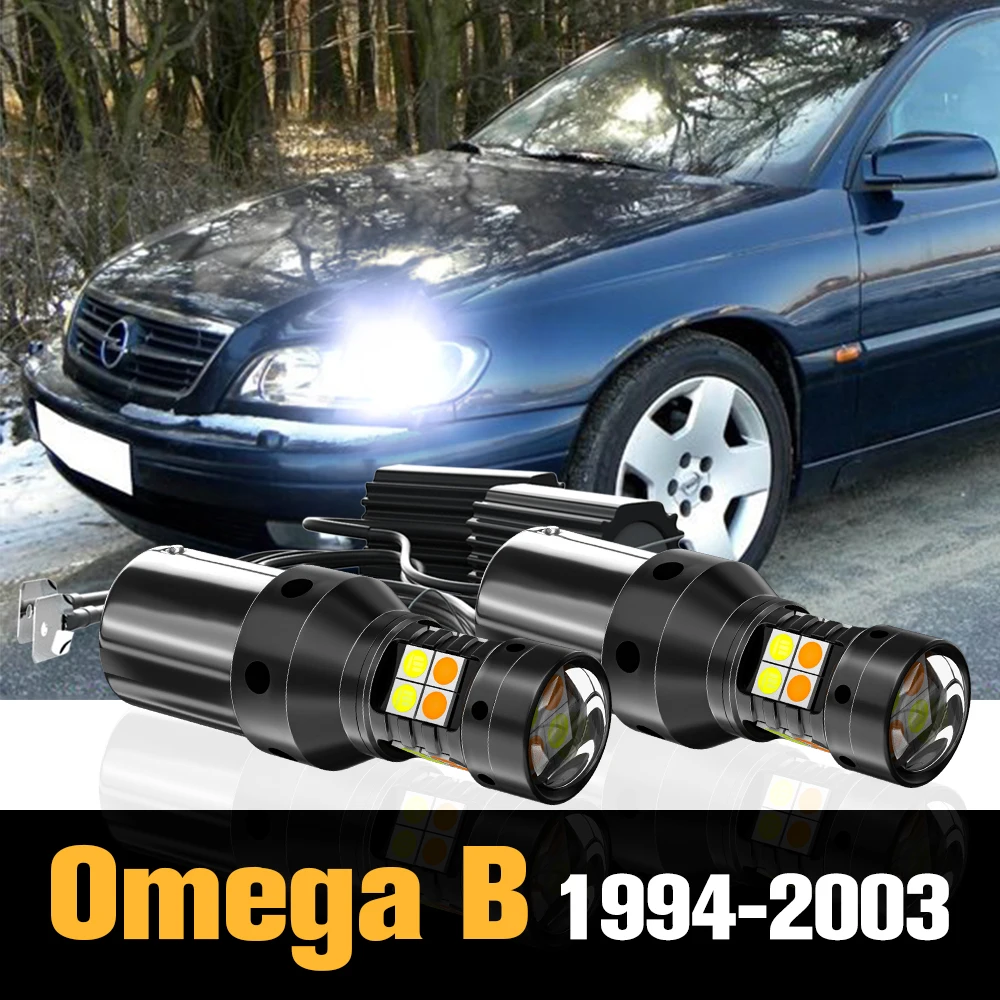 2pcs Canbus LED Dual Mode Turn Signal+Daytime Running Light DRL Accessories For Opel Omega B 1994-2003 1998 1999 2000 2001 2002
2pcs Canbus LED Dual Mode Turn Signal+Daytime Running Light DRL Accessories For Opel Omega B 1994-2003 1998 1999 2000 2001 2002