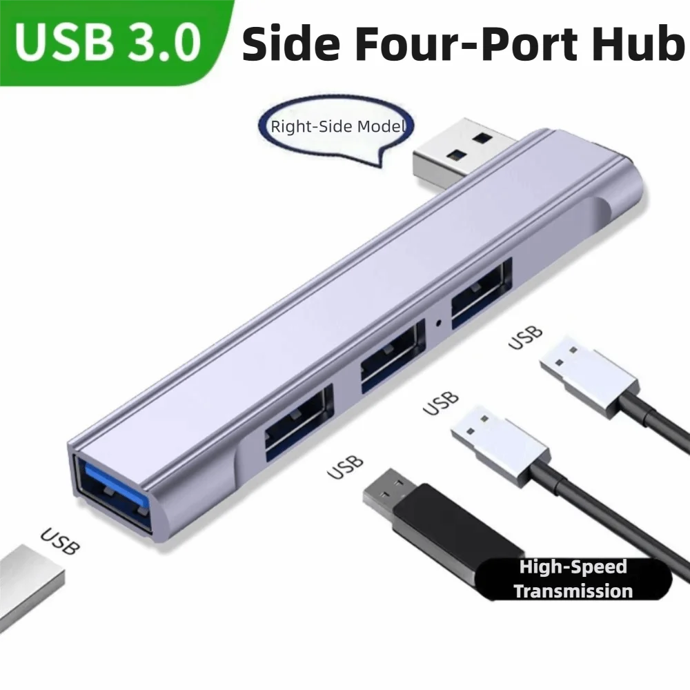High Speed 4 in1 Port HUB 5Gbps Plug and Play Type-C Splitter Computer Accessories 4 USB Ports USB C HUB Universal Compatibility
High Speed 4 in1 Port HUB 5Gbps Plug and Play Type-C Splitter Computer Accessories 4 USB Ports USB C HUB Universal Compatibility