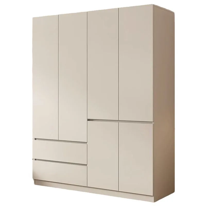 Wardrobe Household Bedroom Solid Wood Durable Light Luxury Storage Cabinet Small Household Cream Wind Large Wardrobe
Wardrobe Household Bedroom Solid Wood Durable Light Luxury Storage Cabinet Small Household Cream Wind Large Wardrobe