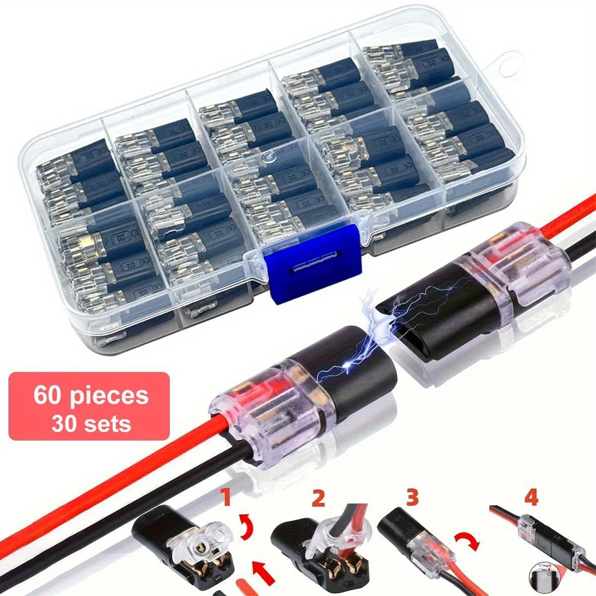 1/2/3 Pin Waterproof Automotive Electrical Connector Sealed Dustproof Wire Terminal Strip for Car Wiring Cable Connection
1/2/3 Pin Waterproof Automotive Electrical Connector Sealed Dustproof Wire Terminal Strip for Car Wiring Cable Connection