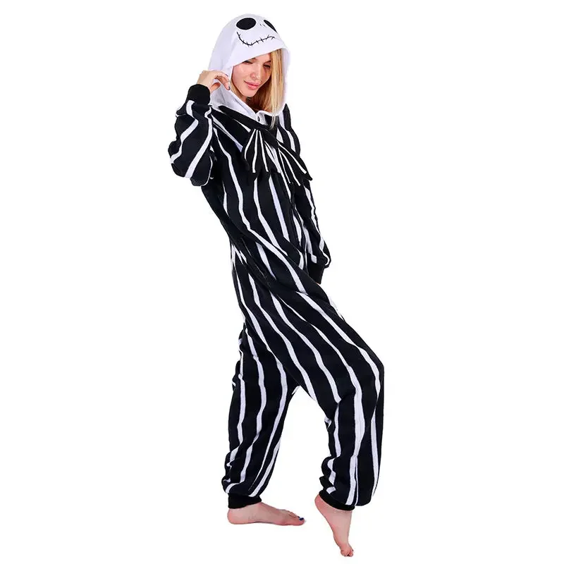 The Nightmare Before Christmas Skellington Pajamas Winter Lovers Kigurumi Jumpsuits Adult Cartoon Cosplay Costume
The Nightmare Before Christmas Skellington Pajamas Winter Lovers Kigurumi Jumpsuits Adult Cartoon Cosplay Costume