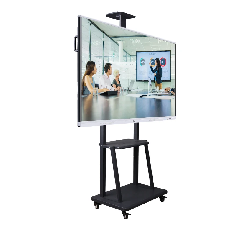 Weier 86-Inch All-in-One Conference Machine Wireless Touch Screen Panel Interface Whiteboard Interactive Touch Screen Monitor