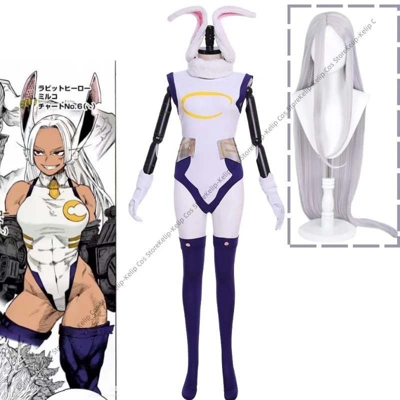 Mha Rabbit Hero Mirko Косплей Сексуальный Костюм Аниме Bnha Rumi Usagiyama Miruko Ролевая Игра Вечеринка Косплей Женщины
Mha Rabbit Hero Mirko Косплей Сексуальный Костюм Аниме Bnha Rumi Usagiyama Miruko Ролевая Игра Вечеринка Косплей Женщины