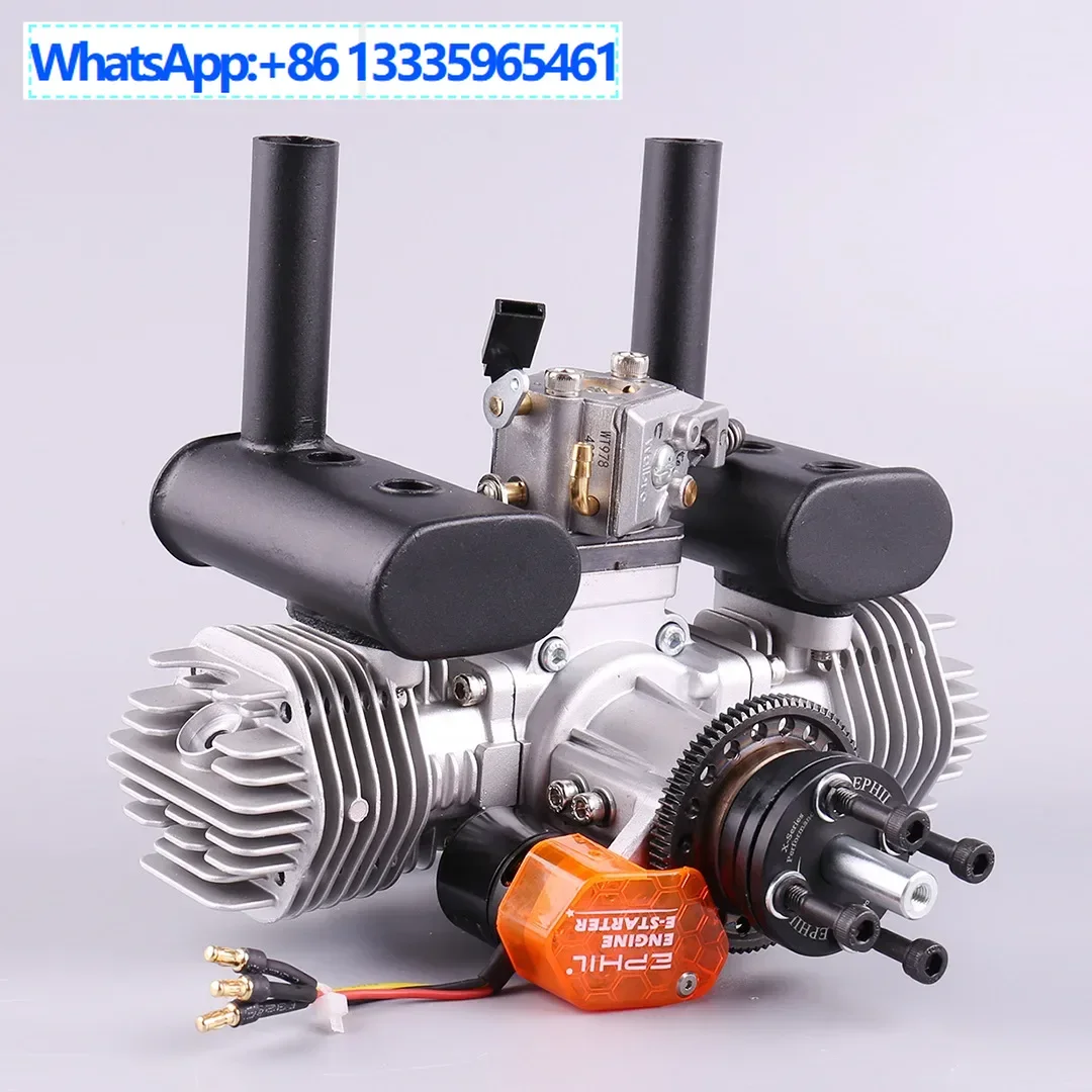 EPHIL X-40cc-T PRO model aircraft gasoline engine electric start opposing two-cylinder two-stroke fixed wing
EPHIL X-40cc-T PRO model aircraft gasoline engine electric start opposing two-cylinder two-stroke fixed wing