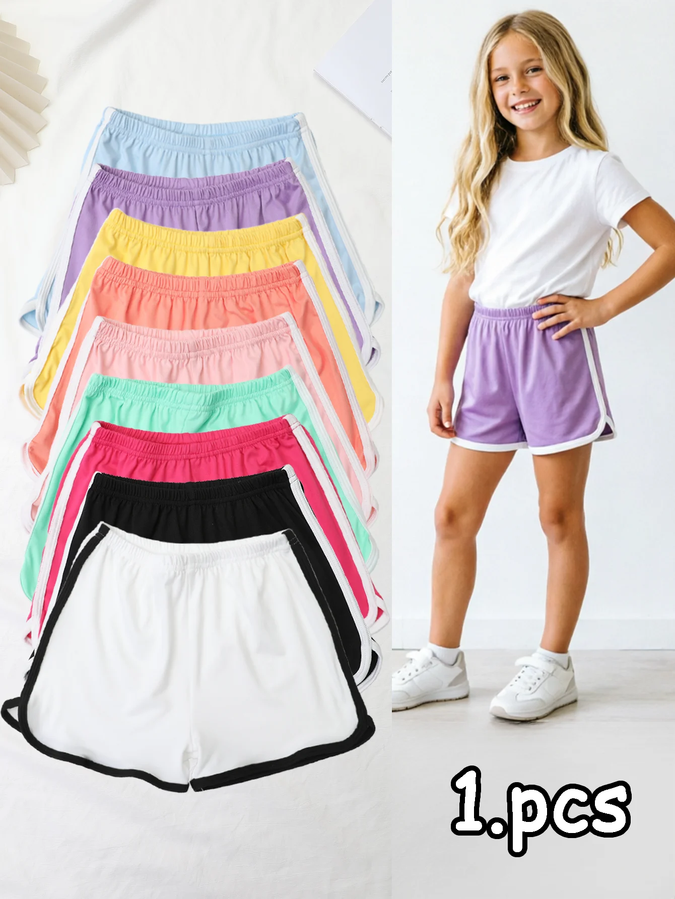1 Pcs Summer Boy's and Girl's Short Leggings,Children's and Infants' Lightweight Outerwear Sport Shorts for Girls Aged 2-11 Wear
1 Pcs Summer Boy's and Girl's Short Leggings,Children's and Infants' Lightweight Outerwear Sport Shorts for Girls Aged 2-11 Wear