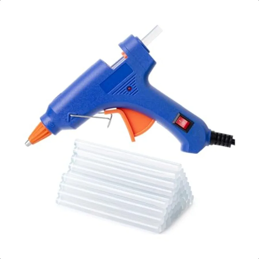 Mini Hot Glue Gun and Sticks Set Heavy Duty Glue Gun with 40 pcs Sticks 
Mini Hot Glue Gun and Sticks Set Heavy Duty Glue Gun with 40 pcs Sticks