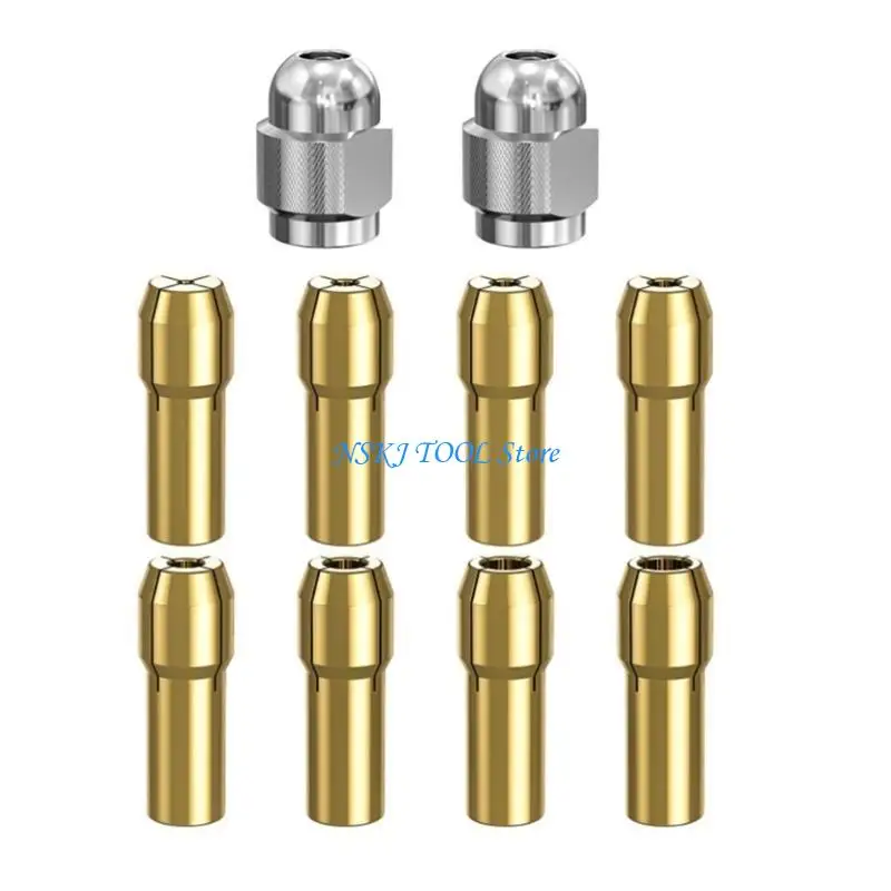 L8RC High-Quality Drill Chuck Collet Set 1/32" to 1/8" Replacement Tools
L8RC High-Quality Drill Chuck Collet Set 1/32" to 1/8" Replacement Tools