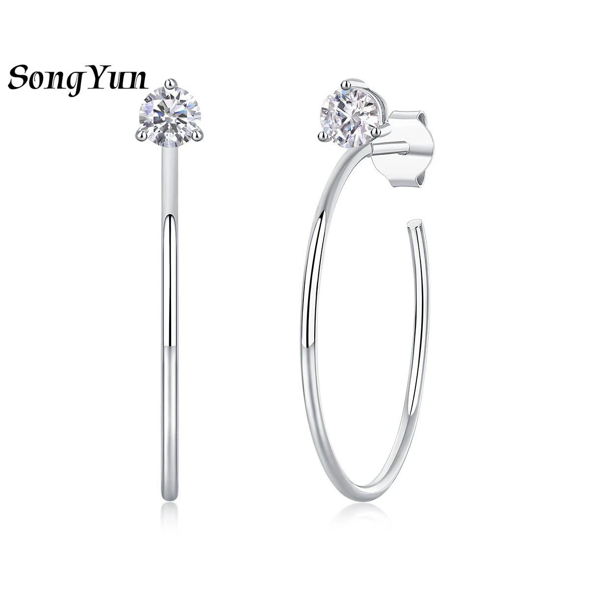 SONGYUN Designer Jewelry 925 Sterling Silver Earrings Moissanite Diamond Drop Romantic for Wife Rhodium Plated SYT Patent Earrin
SONGYUN Designer Jewelry 925 Sterling Silver Earrings Moissanite Diamond Drop Romantic for Wife Rhodium Plated SYT Patent Earrin