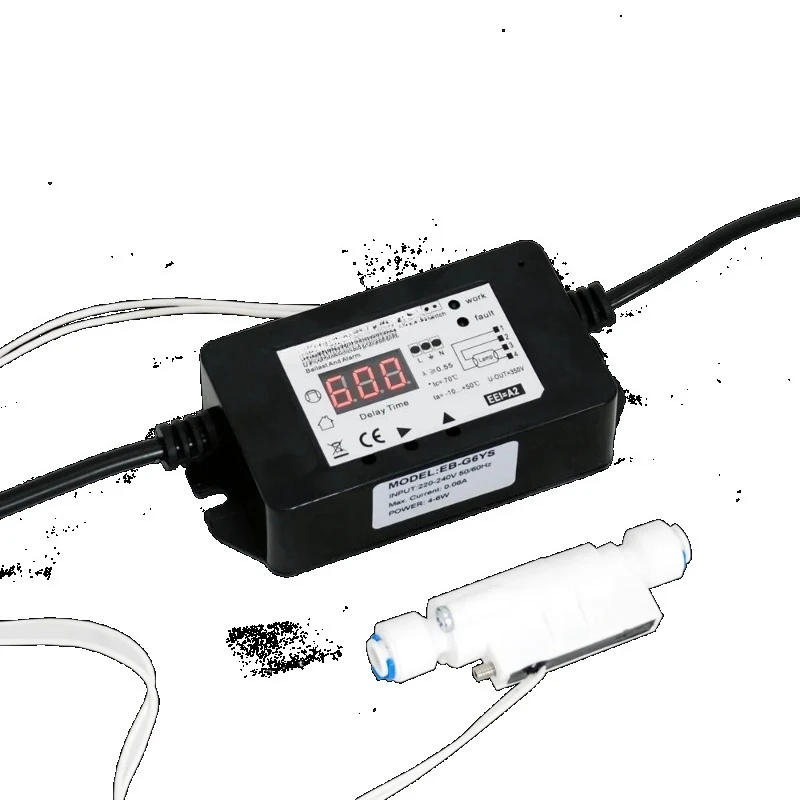 UV Lamp Adaptor EB-GYS16 with Flow Switch And Alarm for 12-16W Lamp
UV Lamp Adaptor EB-GYS16 with Flow Switch And Alarm for 12-16W Lamp