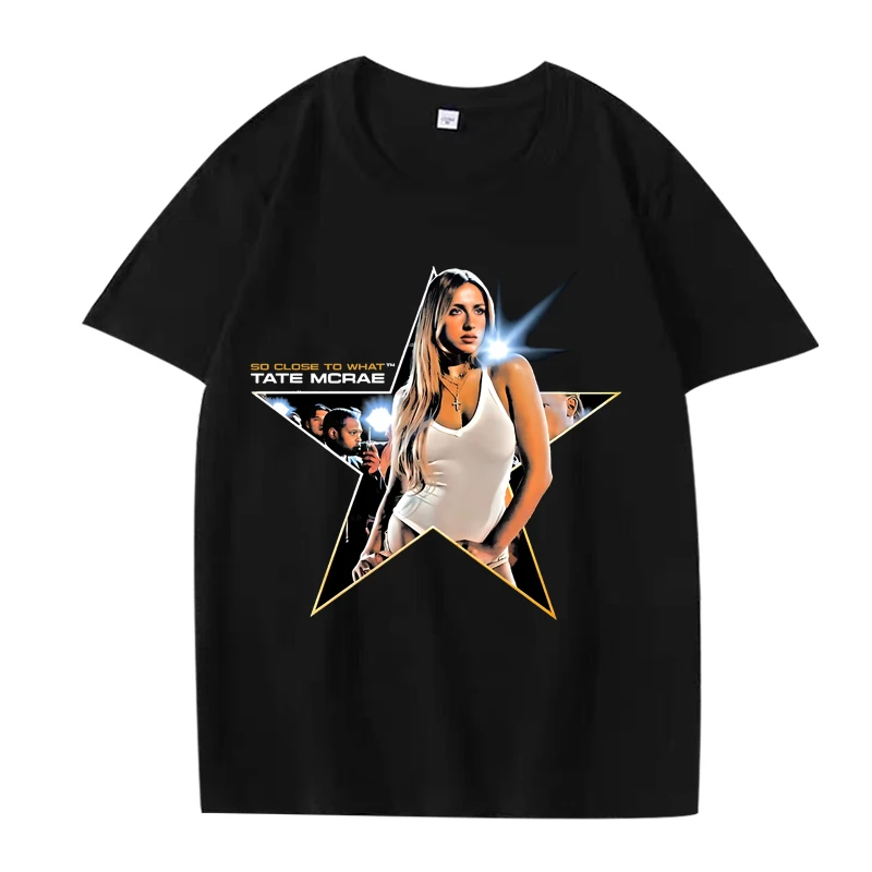 Tate McRae Classic graphics T Shirt 2025 new men ’s women Oversized 100% Cotton streetwear short sleeve Summer print Unisex tops
Tate McRae Classic graphics T Shirt 2025 new men ’s women Oversized 100% Cotton streetwear short sleeve Summer print Unisex tops
