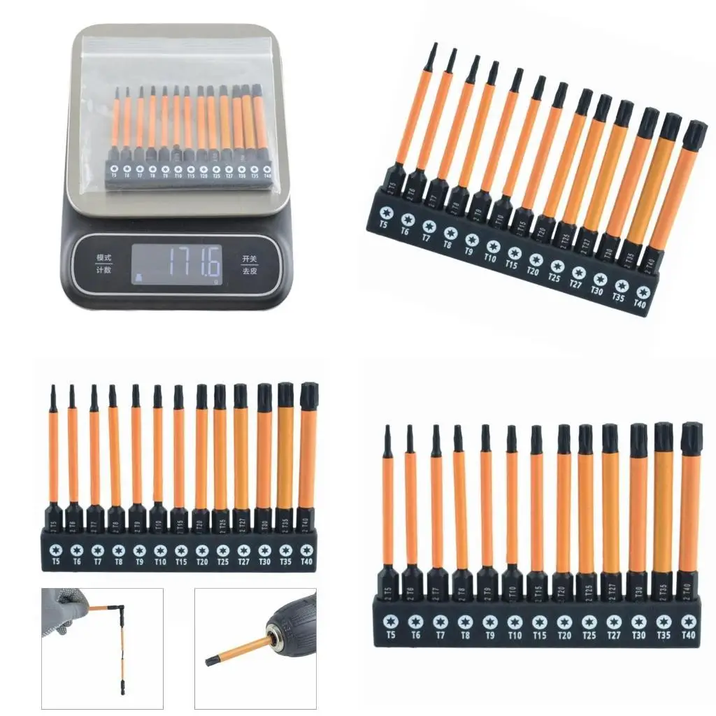 E8BD 13pcs 75mm Yellow Skin Star Bit For Professional Technicians Home Projects
E8BD 13pcs 75mm Yellow Skin Star Bit For Professional Technicians Home Projects