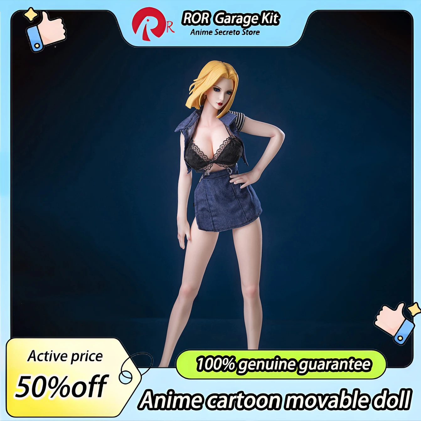 Anime Doll 67cm- Robot No. 18 Resin Movable Model 1/3Garage Kit Exquisite Gift for Men Toys ROR Anime Doll Store
Anime Doll 67cm- Robot No. 18 Resin Movable Model 1/3Garage Kit Exquisite Gift for Men Toys ROR Anime Doll Store