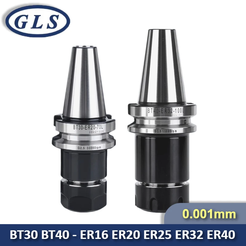 Высокоточный держатель инструмента BT ER 0.001 BT40 ER16 ER20 ER25 ER32 ER40 для цанговых ключей и цанговых патронов, для станков с ЧПУ
Высокоточный держатель инструмента BT ER 0.001 BT40 ER16 ER20 ER25 ER32 ER40 для цанговых ключей и цанговых патронов, для станков с ЧПУ