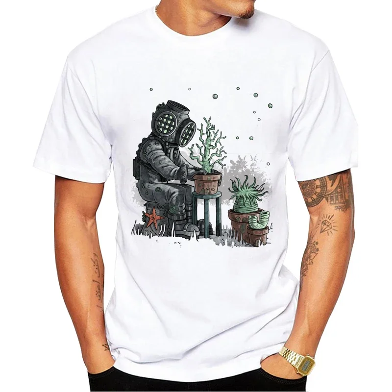 TEEHUB Hipster Coral Garden Men T-Shirt Retro Astronaut Planting Printed Short Sleeve Tshirts Fashion t shirts Cool Tee
TEEHUB Hipster Coral Garden Men T-Shirt Retro Astronaut Planting Printed Short Sleeve Tshirts Fashion t shirts Cool Tee