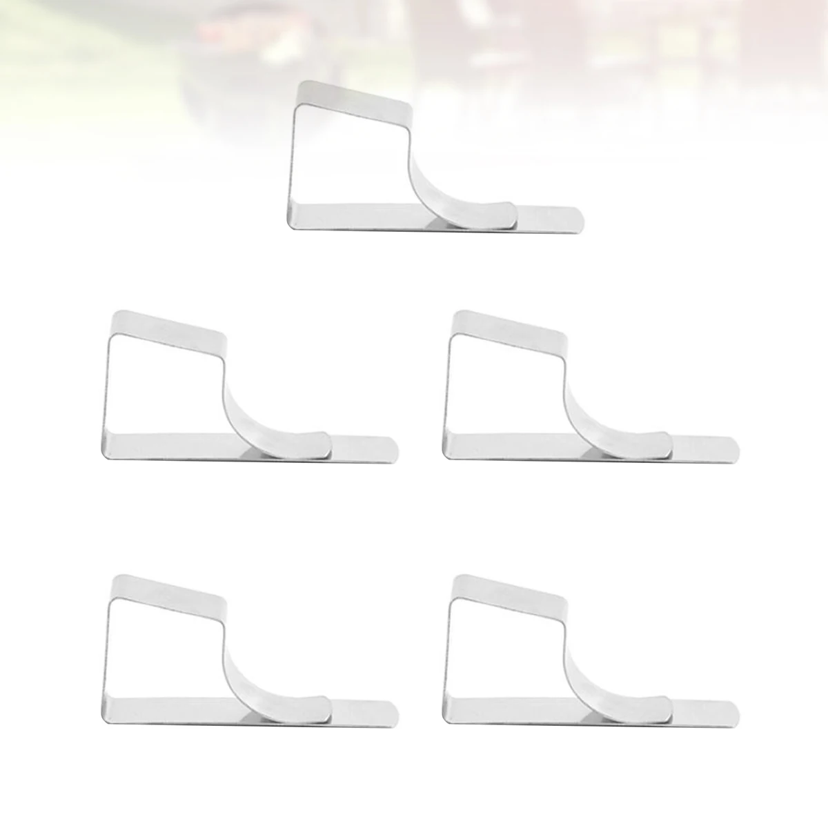 10 PCS Tablecloth Clamps Stainless Steel Big Mouth Clips Hold Table Skirt Cover Windproof for Weddings Parties Picnics
10 PCS Tablecloth Clamps Stainless Steel Big Mouth Clips Hold Table Skirt Cover Windproof for Weddings Parties Picnics
