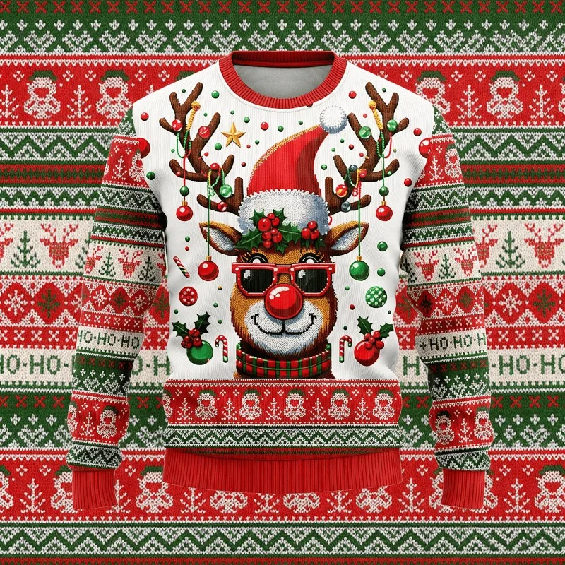 Funny Santa Claus Ugly Christmas Sweatshirts For Men Funny Animal Graphic Sweatshirts Xmas Holiday Unisex Pullovers men Clothing
Funny Santa Claus Ugly Christmas Sweatshirts For Men Funny Animal Graphic Sweatshirts Xmas Holiday Unisex Pullovers men Clothing