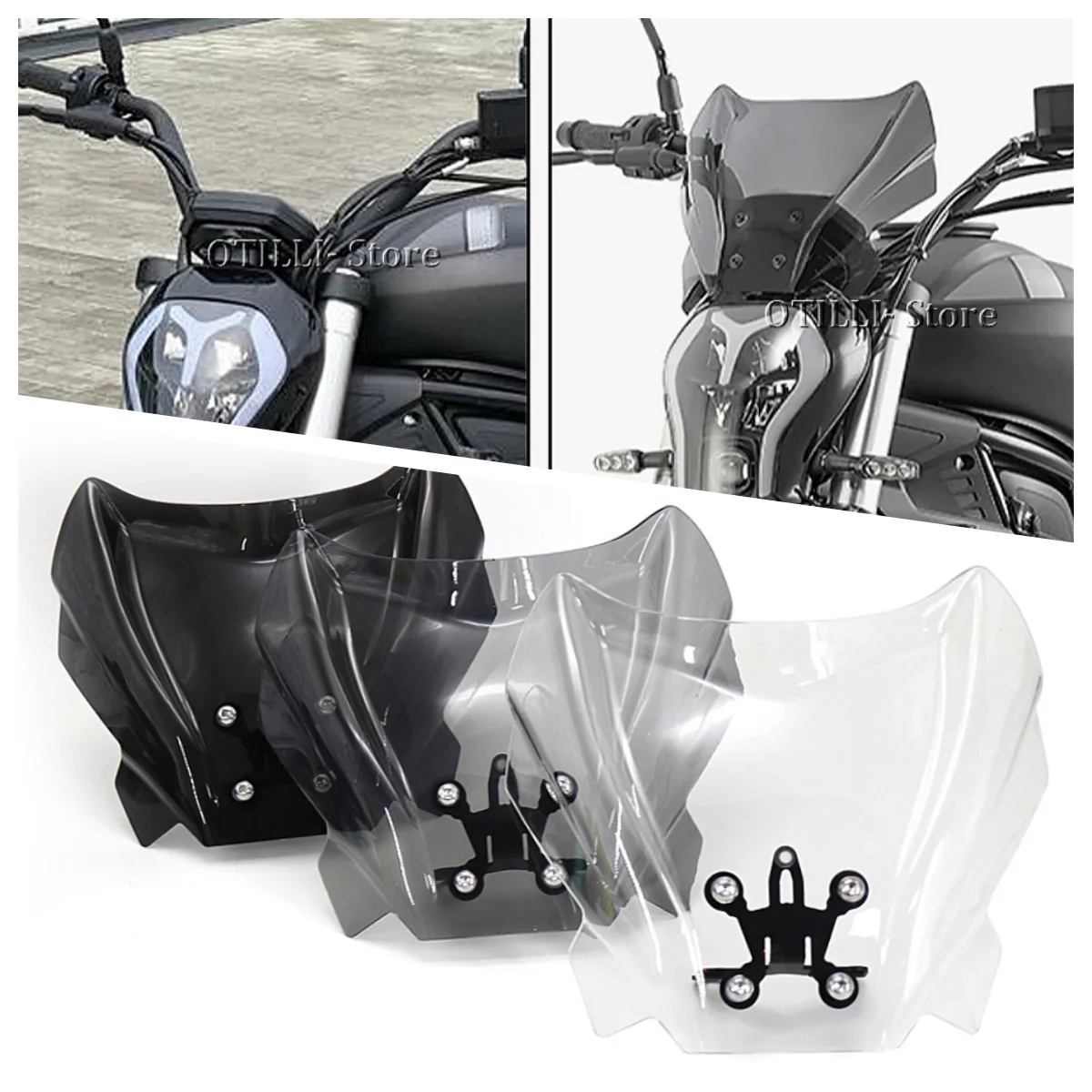 For Benelli 502C 2019 New Motorcycle Windshield Acrylic Windscreen Covers Wind Screen Deflector Visor Motorcycle Accessories
For Benelli 502C 2019 New Motorcycle Windshield Acrylic Windscreen Covers Wind Screen Deflector Visor Motorcycle Accessories