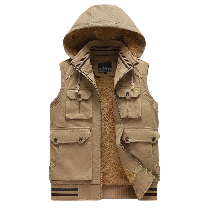 Men New Fashion Casual Thicken Gilets Warm Cotton Vest for Male Jacket New Sleeveless Waistcoat Winter New Lamb Wool Coat
Men New Fashion Casual Thicken Gilets Warm Cotton Vest for Male Jacket New Sleeveless Waistcoat Winter New Lamb Wool Coat