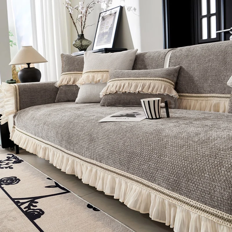 Modern Luxury Sofa Cushion Cover Anti-Slip Simple High-End Snowy Neil Sitting Pad Cover All-Season Universal Combination Sofa
Modern Luxury Sofa Cushion Cover Anti-Slip Simple High-End Snowy Neil Sitting Pad Cover All-Season Universal Combination Sofa