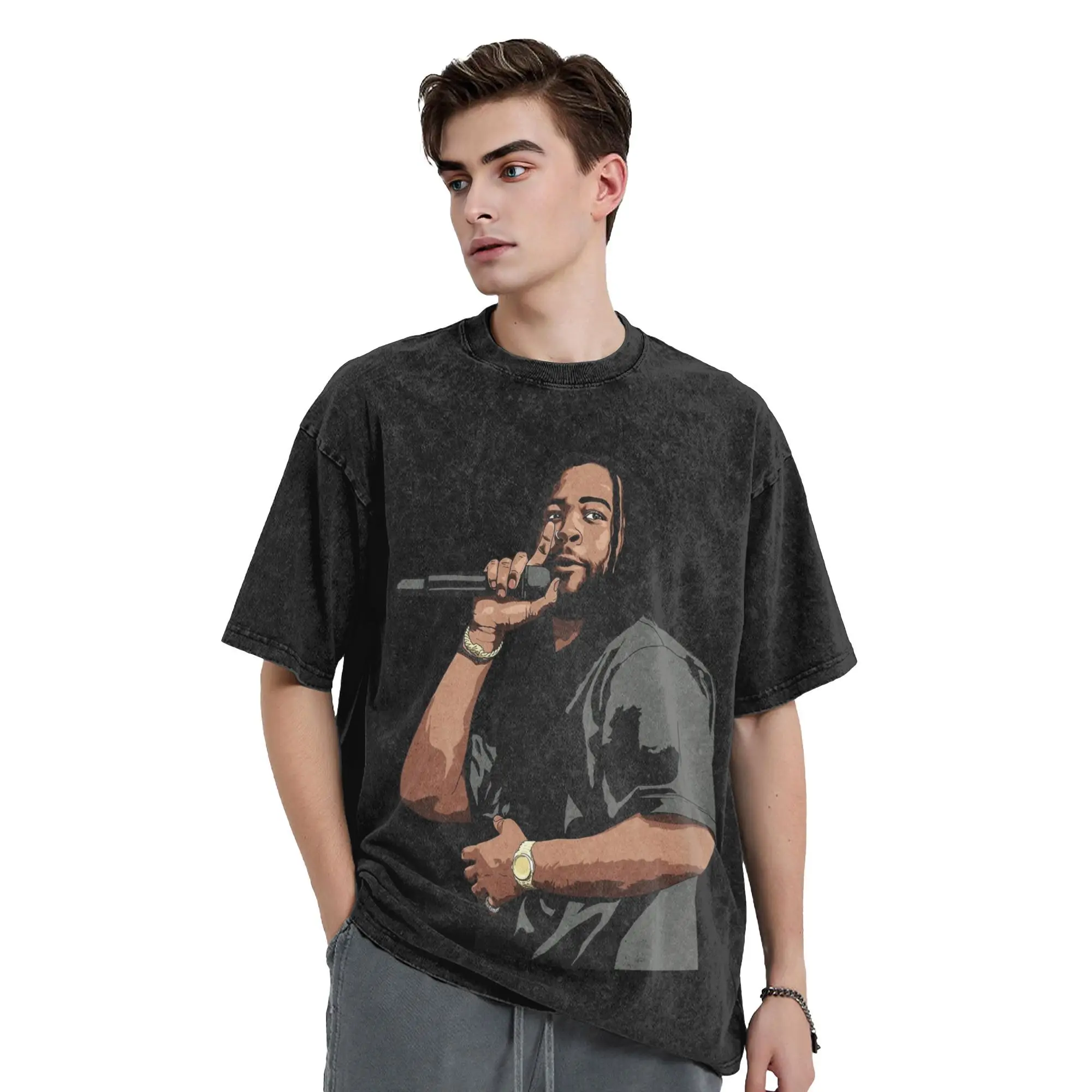 Рэпер Partynextdoor, мытая футболка, уличная одежда, винтажные футболки в стиле хип-хоп, футболки для мужчин и женщин, 100% хлопок, Harajuku, лето
Рэпер Partynextdoor, мытая футболка, уличная одежда, винтажные футболки в стиле хип-хоп, футболки для мужчин и женщин, 100% хлопок, Harajuku, лето
