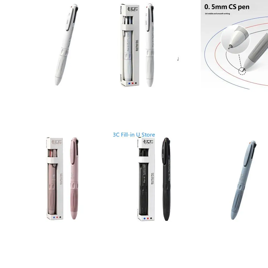 G8TA 3-Color-in-1 Writing Pen 0.5mm Fine Point Ergonomic Grip Multicolored Gel Pen
G8TA 3-Color-in-1 Writing Pen 0.5mm Fine Point Ergonomic Grip Multicolored Gel Pen