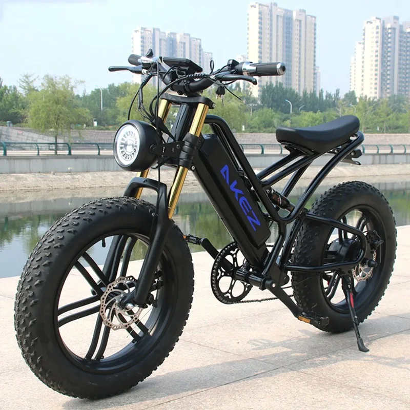 750W 17.5Ah 20 Inch Fat Tire Electric Bike for Adults, Aluminium Alloy Off-Road E-bike, Mountain Bicycle Long Range Moped Style
750W 17.5Ah 20 Inch Fat Tire Electric Bike for Adults, Aluminium Alloy Off-Road E-bike, Mountain Bicycle Long Range Moped Style