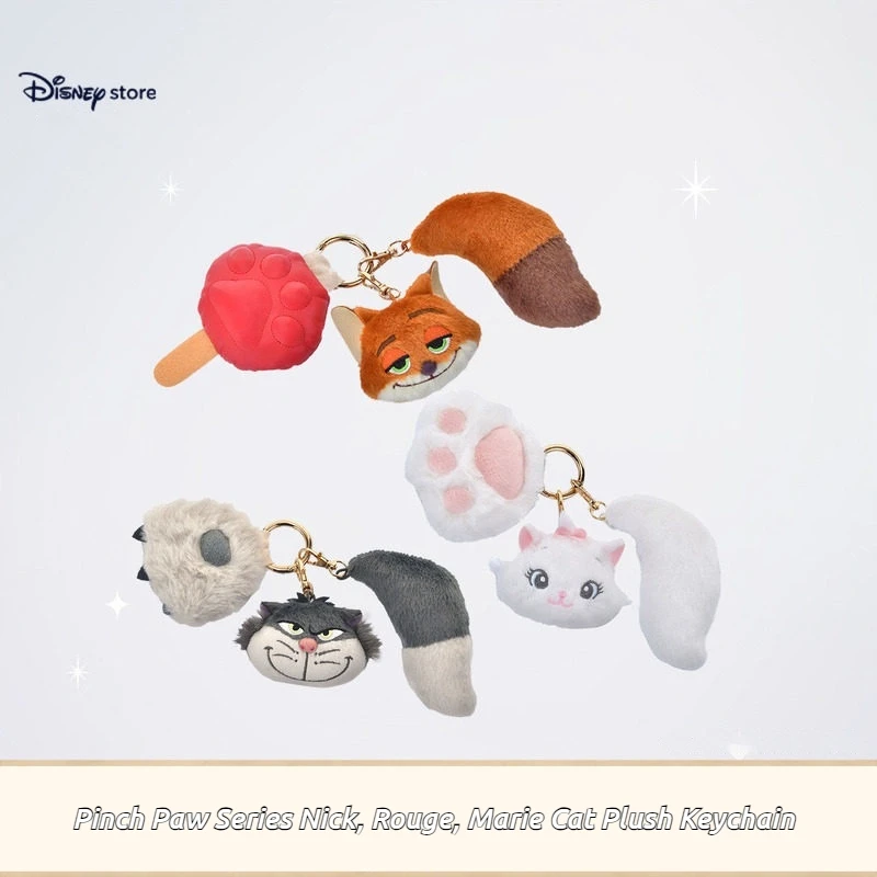 Disney Squeezable Paw Plush Keychain Nick Wilde Marie Cat Lucifer Plush Pendant Bag Charm For Women Decoration Birthday Gift
Disney Squeezable Paw Plush Keychain Nick Wilde Marie Cat Lucifer Plush Pendant Bag Charm For Women Decoration Birthday Gift