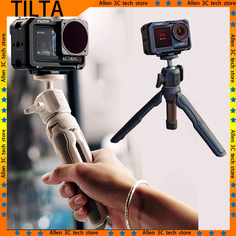 TILTA Mini Portable Tripods For Phone Sports Camera Custom Photography Phone Stand Camera Tripods Phone Holder For Selfire
TILTA Mini Portable Tripods For Phone Sports Camera Custom Photography Phone Stand Camera Tripods Phone Holder For Selfire