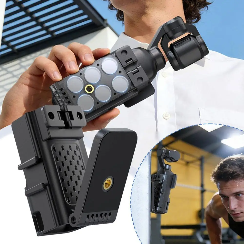 Strong‑Suction Magnetic Mount Bracket For DJI Pocket 4,Silicone‑Padded Extension Stand, Hidden Folding Design Camera Holder
Strong‑Suction Magnetic Mount Bracket For DJI Pocket 4,Silicone‑Padded Extension Stand, Hidden Folding Design Camera Holder