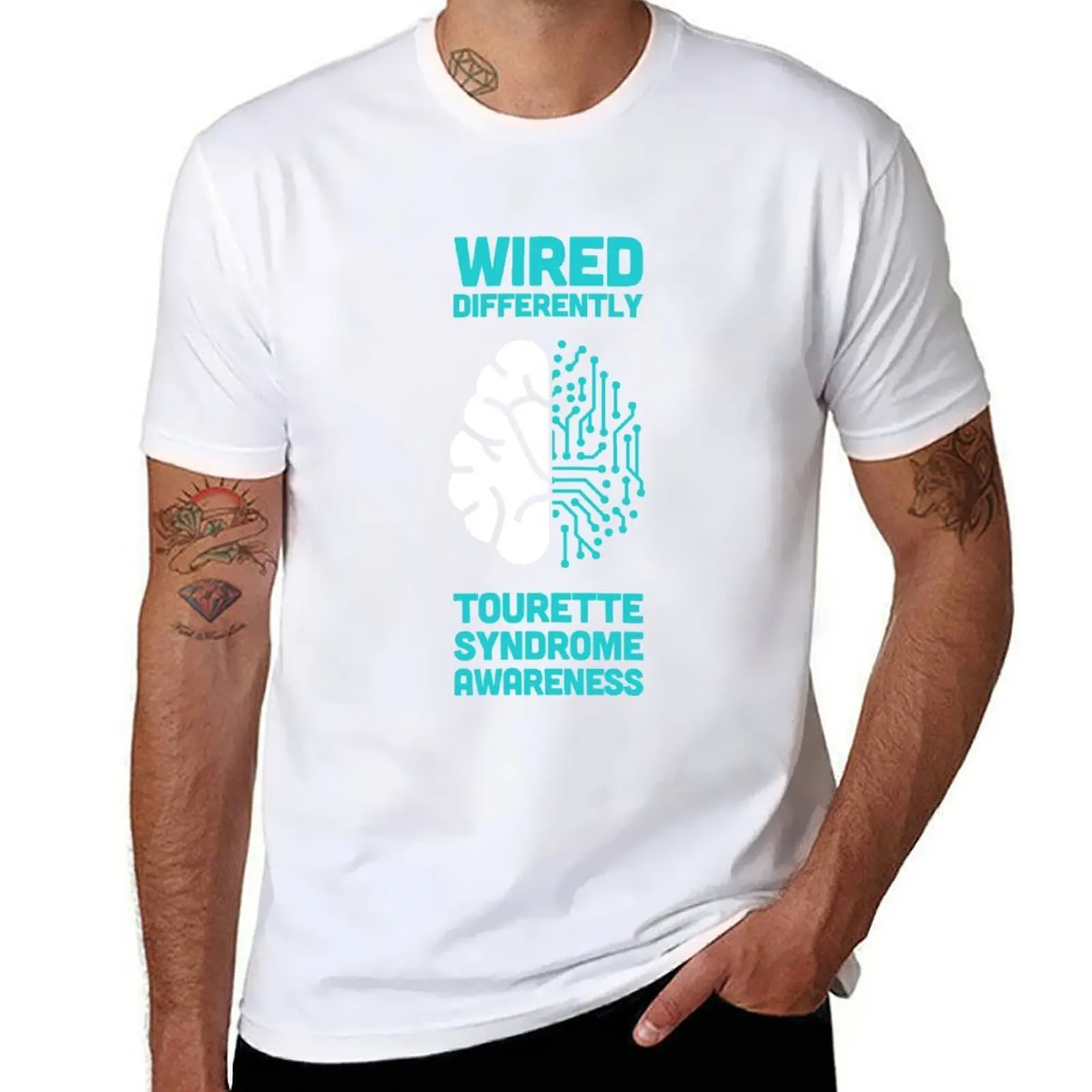 Wired - Tourette Syndrome Awareness Gift T-Shirt t shirts for man cotton g man t shirts for men T-Shirt
Wired - Tourette Syndrome Awareness Gift T-Shirt t shirts for man cotton g man t shirts for men T-Shirt