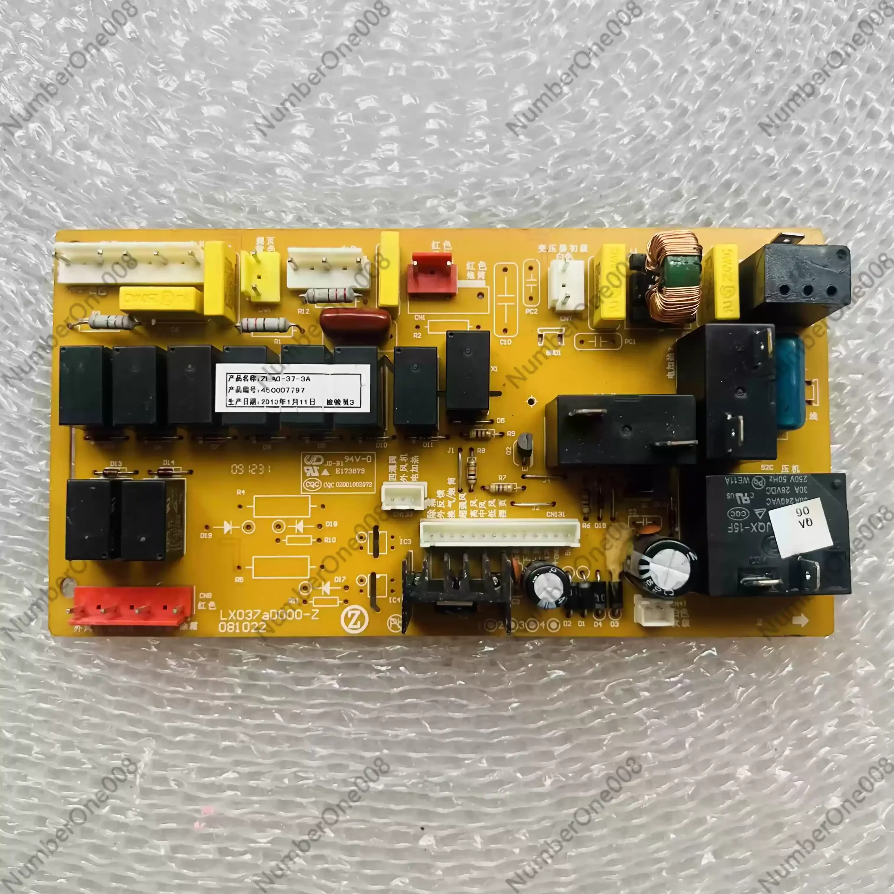 New air conditioning motherboard ZLCG ZLAG-37-3A LX037AD000-Z KFR-51L/B (F37A)+2 \ B LX038aD000-Z
New air conditioning motherboard ZLCG ZLAG-37-3A LX037AD000-Z KFR-51L/B (F37A)+2 \ B LX038aD000-Z