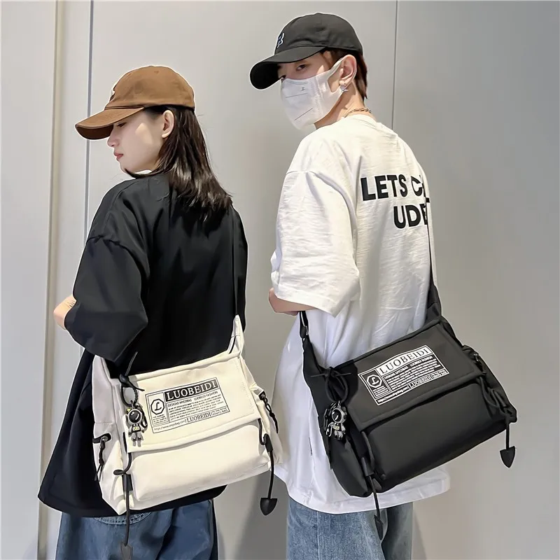 2025 Japanese Ins Messenger Backpack - Large Capacity for College, Streetwear Style, Casual Shoulder Bag
2025 Japanese Ins Messenger Backpack - Large Capacity for College, Streetwear Style, Casual Shoulder Bag