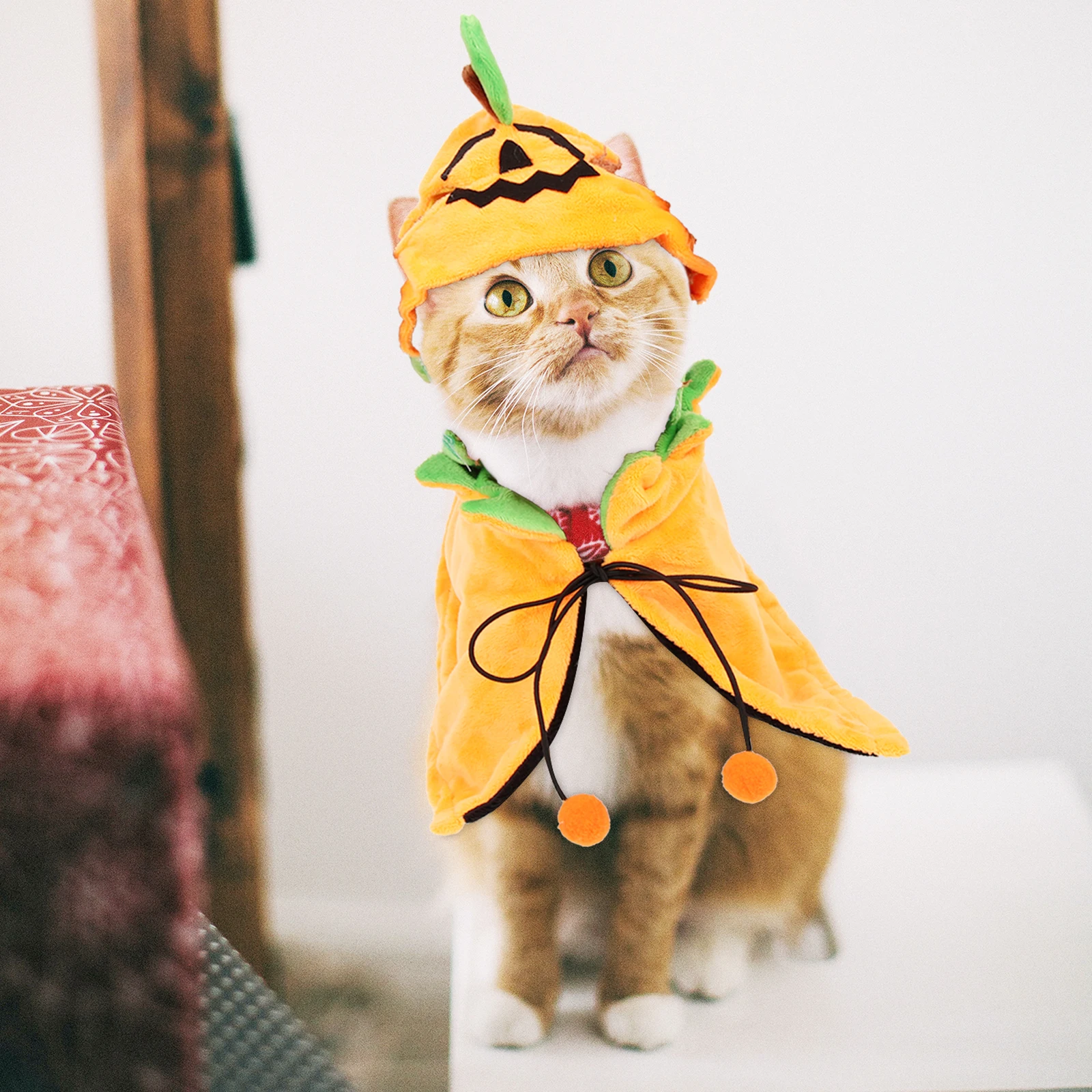 Cloak Pet Halloween Hat Dog Costume Clothes Party for Dogs Orange Accessories Pets Costumes
Cloak Pet Halloween Hat Dog Costume Clothes Party for Dogs Orange Accessories Pets Costumes