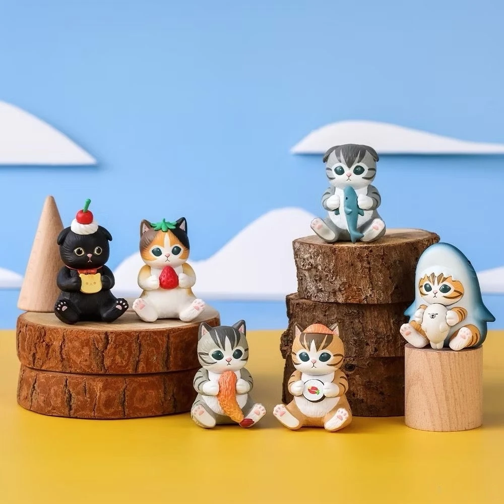 Лидер продаж Mufosand Shark Cat Fuzzy Puffy Cat Blind Box Series Kawaii Фигурка Коллекционная модель Коллекционный подарок-сюрприз
Лидер продаж Mufosand Shark Cat Fuzzy Puffy Cat Blind Box Series Kawaii Фигурка Коллекционная модель Коллекционный подарок-сюрприз