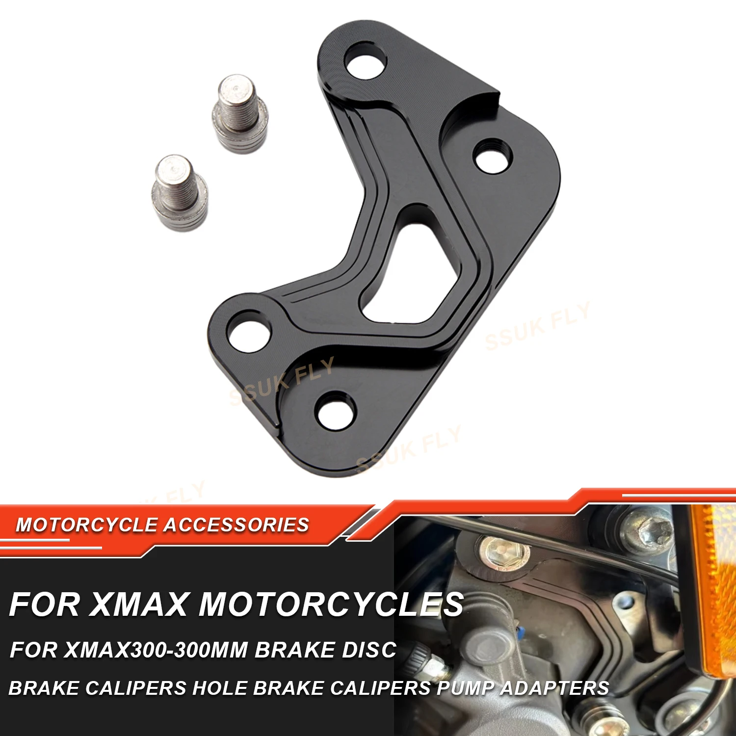 Motorcycle Brake Calipers Hole Brake Calipers Pump Adapters For 300mm Brake Disc Modified Accessories For YAMAHA XMAX300
Motorcycle Brake Calipers Hole Brake Calipers Pump Adapters For 300mm Brake Disc Modified Accessories For YAMAHA XMAX300